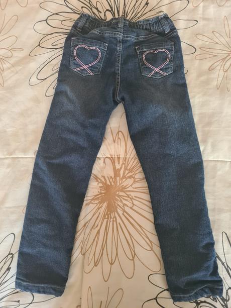 Dívčí zateplené džíny kik 116, kik,116
