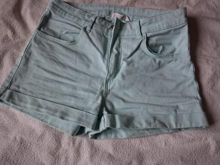 Džínové kraťásky, h&m,158