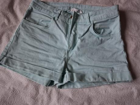 Džínové kraťásky, h&m,158