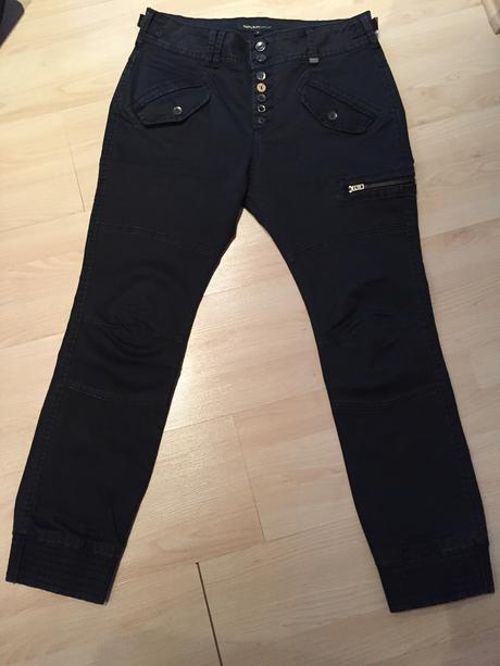 Kalhoty - spadlý sed, m