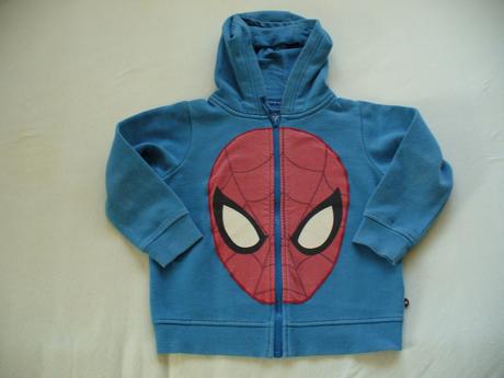 Mikina zn. marks a spencer "spiderman" vel. 116, marks & spencer,116