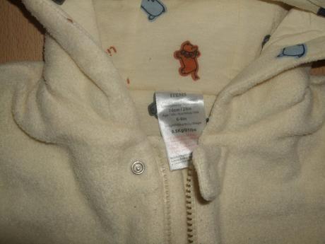 Teplý flísový overal zn. items - bezchybný, items,74