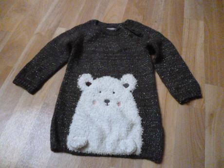 Svetr medvěd 1,5-3, primark,86