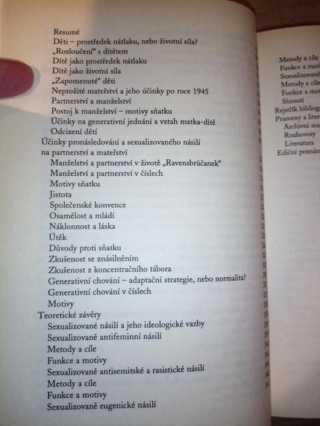 Kniha sexualizované násilí v koncentračním táboře, 