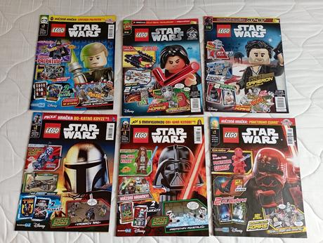 Časopisy lego star wars, 