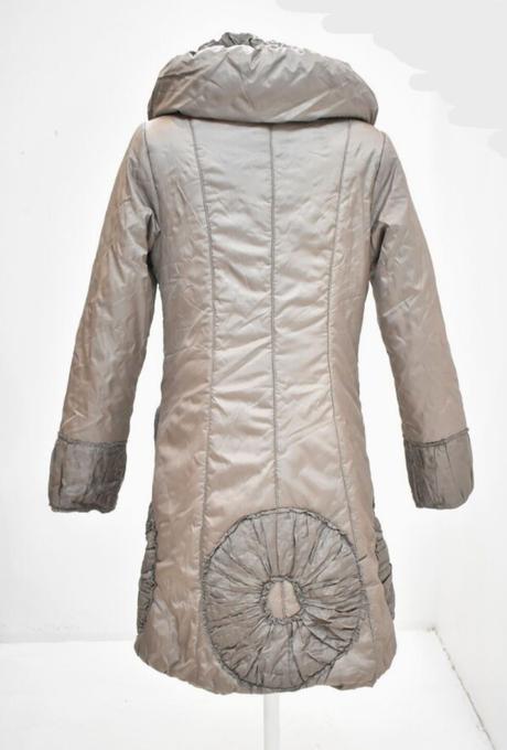 Luxusně originálně-elegantní bundo-kabát-vel.m-l, m