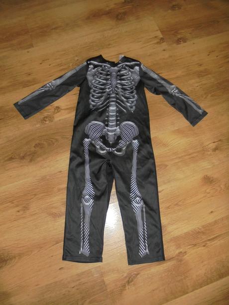 Maškarní kostým kostlivec, vel. 98/104, 