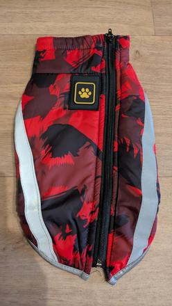 Ka431 zimní bunda pro pejsky s, délka zad 27,5 cm,