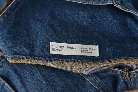 Šatovka vel. 11 - 12 let, denim co,152