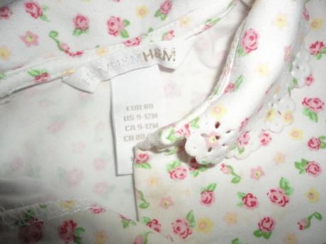 Krásné body h&m, vel. 9-12 měsíců, h&m,80