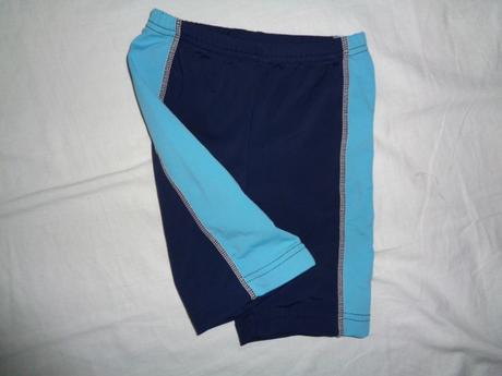 Super modrotyrkysový plavkový komplet 110/116, tcm,110