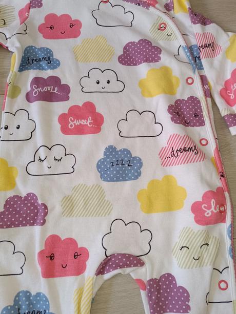 Zavinovací overal s mraky 74 next, next,74