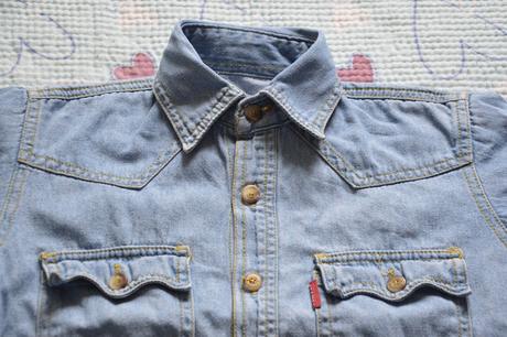 Bavlněná džínová košile, 110