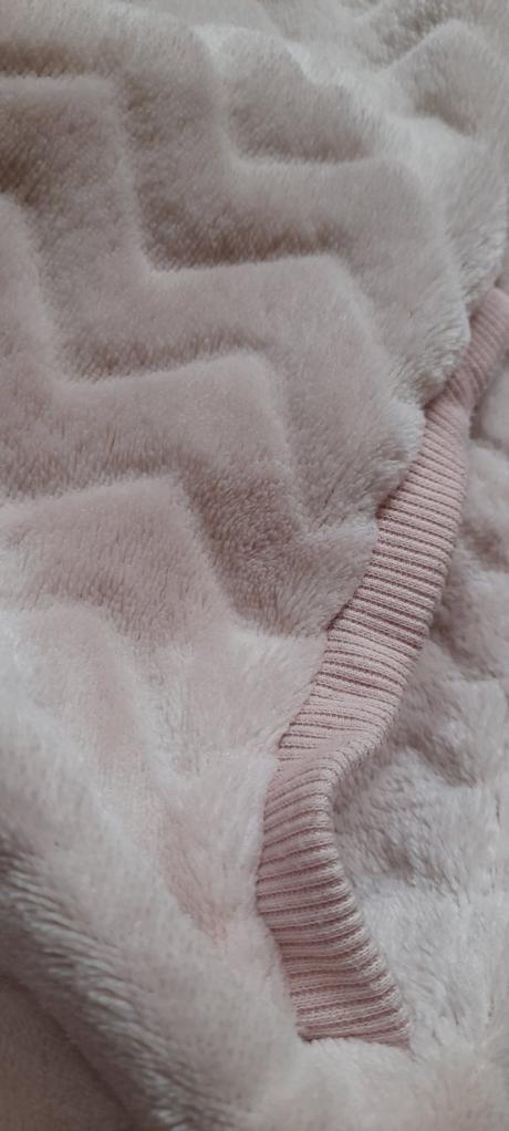 Plyšová dlouhá mikina s kapsami, xl