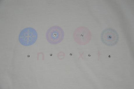 Lehoučké triko s kapucí, next,86