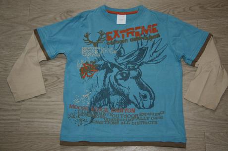 Triko s dlouhým rukávem, 128