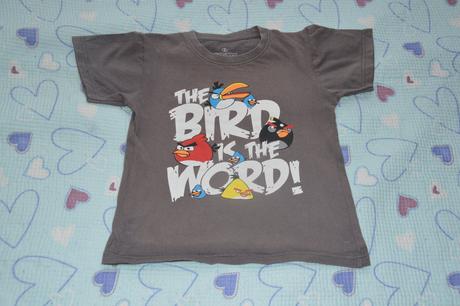 116 bavlněné tričko angry birds, 116