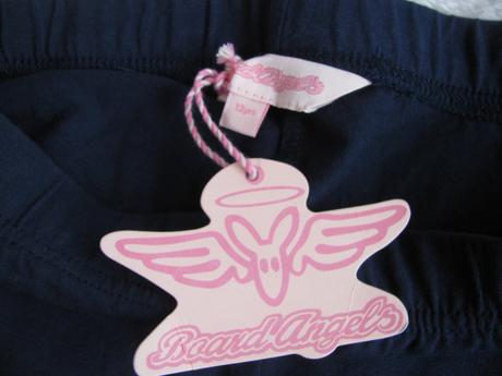 Tmavě modré elastické bavlněné legíny, 158