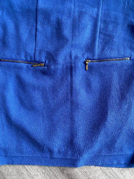 Krásné modré šaty zn.new look vel.36/s, new look,36