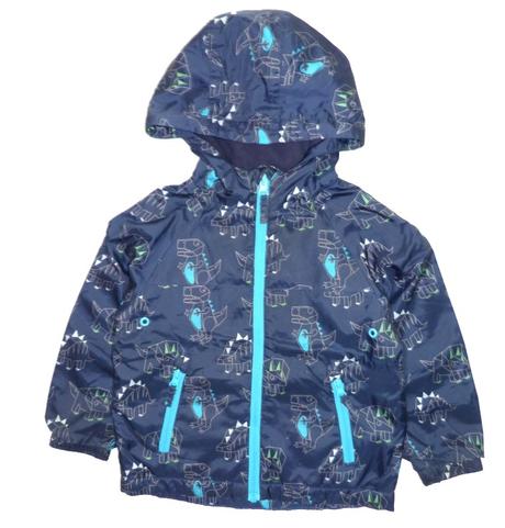 Jaro/podzim bundička, podšívka flís vel.110, bluezoo,110