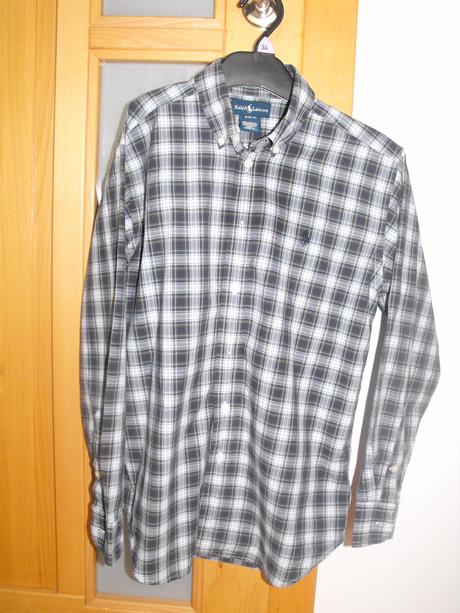 Károvaná košeľa ralph lauren, ralph lauren,146