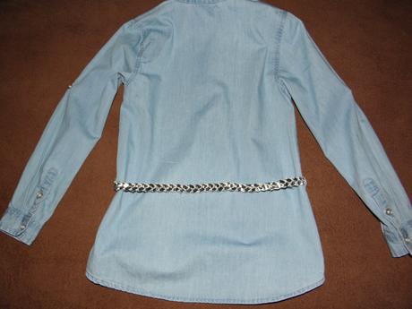 Riflová tunika / košile coccodrillo vel.128/134, coccodrillo,128