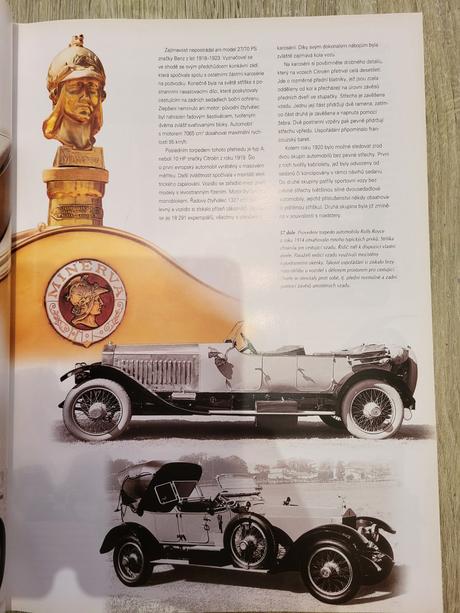 Knížka velká kniha automobilů, 
