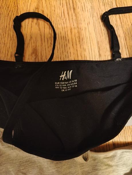 3krát sportovní podprsenka h&m 158/164, h&m,164