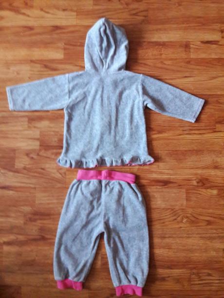 Sametová tepláková souprava vel.80, 80