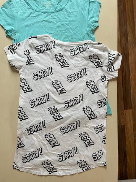 Modré a nope triko s měnícím obrázkem, vel 170/176, 170