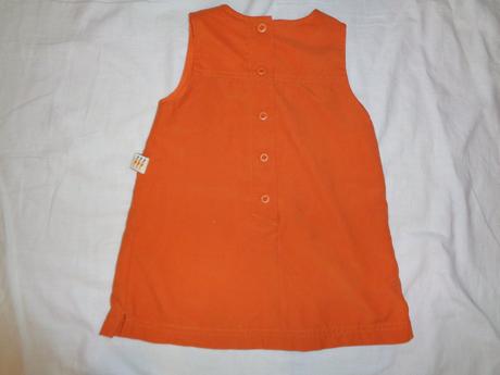 Luxusní oranžová dvouvrstvá šatovka, s.oliver,74