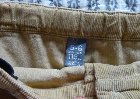 Manšestrová sukně, zara,116