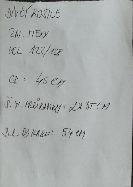 Košile mexx,vel.122/128, mexx,128