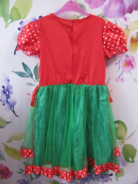 Vánoční šaty - malá elfka, 128