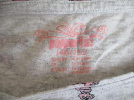 Dívčí tričko dlouhý rukáv pepperts 146 152 158, pepperts,152