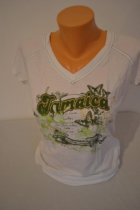 Bílé bavlněné tričko, c&a,42