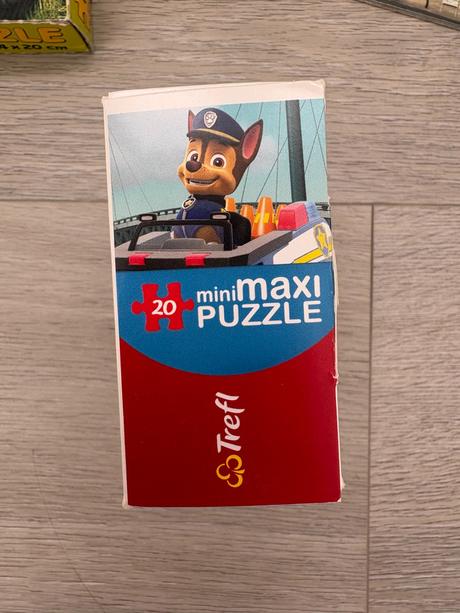 Dětské puzzle, 6 ks, v taštičce,