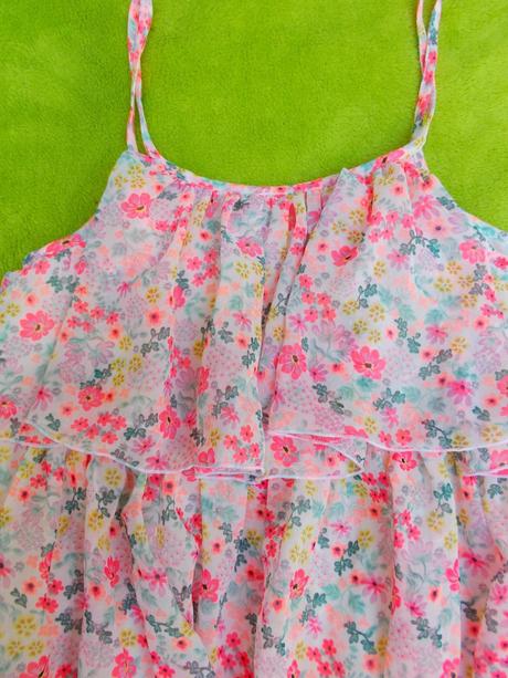 Letní volánkové šaty h&m, h&m,122