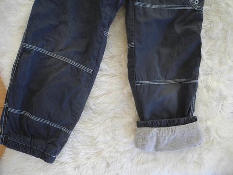 Kalhoty vyteplené, 128