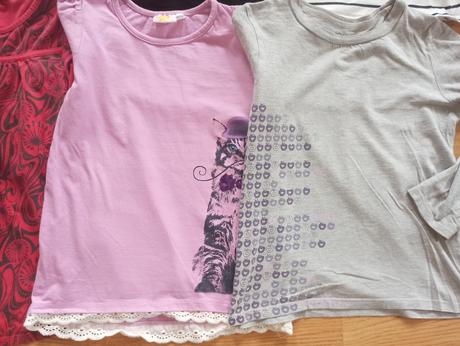 Trika dívčí s dlouhým rukávem vel.128-146, 128