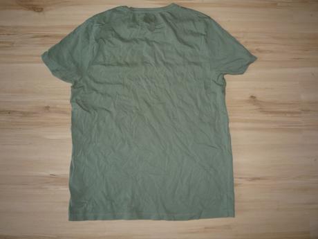 Jednoduché khaki triko pánské, m