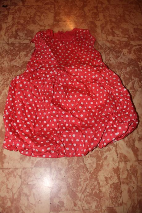 Dívčí luxusní šaty puntíky vel. 86 - 92, early days,86