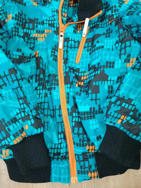 Zimní bunda s kostičky 128 lindex, lindex,128