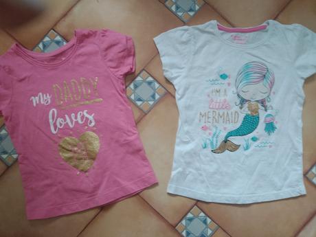 2x tričko primark, primark,104