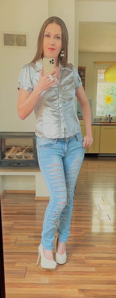 Stříbrná halenka, vel m, suzi, m