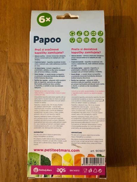 Papoo - kapsička na jídlo, 