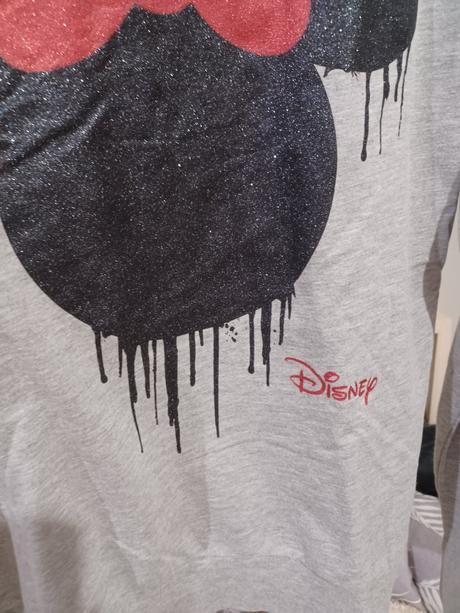 Třpytivá mikina minnie disney c&a, disney,164