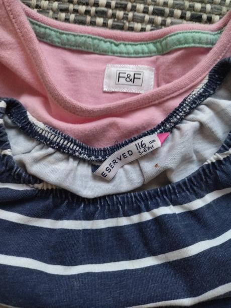 2 šatičky 5-6let, george,110