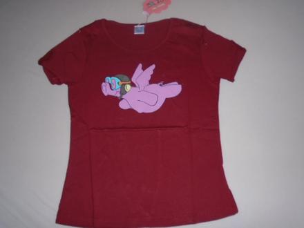 Tričko létací prasátko vel 122/128, 122