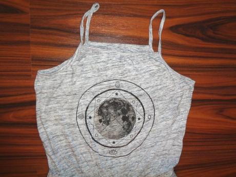 Suprový šedý melírovaný bavlněný letní overal, h&m,146